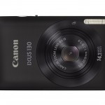02_IXUS 130 BLACK FRT HOR