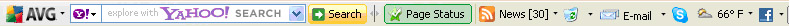 avg toolbar