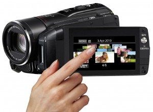 LEGRIA HF M Series 3D Flip View