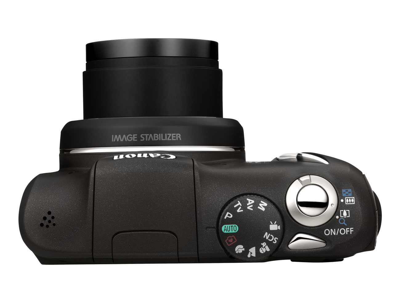 PowerShot SX130IS TOP BLACK
