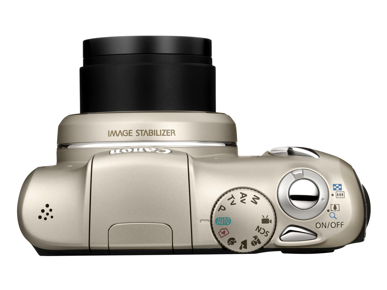 PowerShot SX130IS TOP SILVER