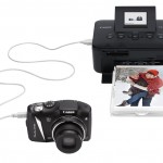 SELPHY CP800 w PowerShot SX130IS BLACK FRT