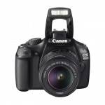 EOS 1100D BLACK FRT FLASH OPEN w EF-S 18-55mm IS II