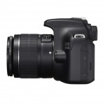 EOS 1100D BLACK LEFT SIDE w EF-S 18-55mm III