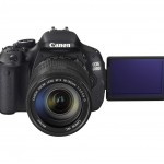 EOS 600D FRA LCD DISPLAY OPEN w EF-S 18-135mm IS