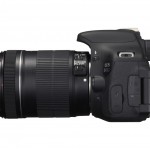 EOS 600D LEFT SIDE w EF-S 18-135mm IS