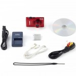 IXUS 220 HS_Red_Accessories