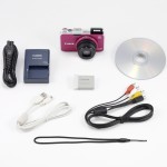 PowerShot SX230 HS_Pink_Accessories