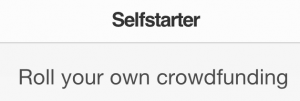 selfstarter