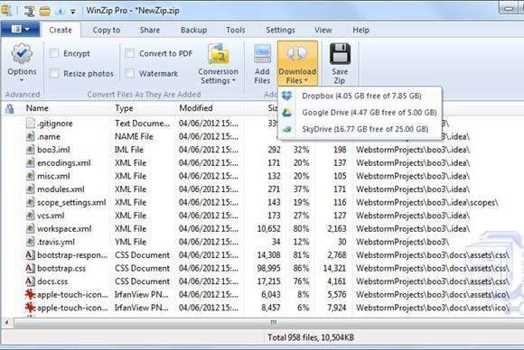 winzip_17_dropbox_skydrive_goofle_drive