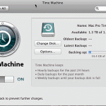 usare time machine