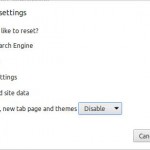 ripristinare google chrome valori default