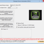 display driver uninstallar disinstallare driver scheda grafica nvidia amd